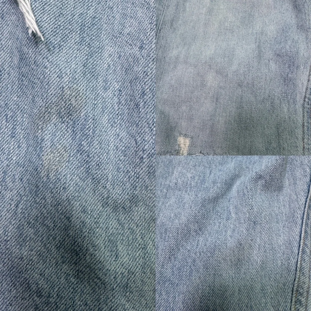 Agolde Riley Crop High Rise Straight Jeans Women's Size 26 Distressed - Picture 8 of 8